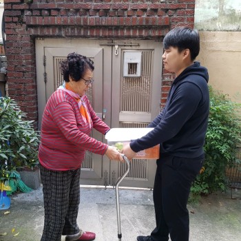 수영로교회 러브박스 전달 이미지