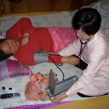 재가 대상자 방문간호 이미지